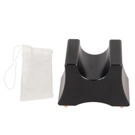 BORDSTRACT HiFi Cable Tray Stand Spike, Multifunction Aluminium Alloy HiFi Cable Clamp Wire Bracket, Pratical Power Speaker Cable Riser Clip(Black)