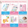 Kids Smart Phone Toys for Girls 3.97" Touchscreen Toddler Phone