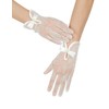 GRYUIRY Women Short Lace Glove Tea Party Glove Bow Bridal
