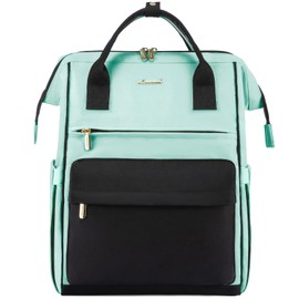 LOVEVOOK Laptop Backpack for Women,15.6 Inch Work Teacher Nurse Bag,Business Computer Backpack Purse with USB Port,Stylish Casual Daypack for Travel