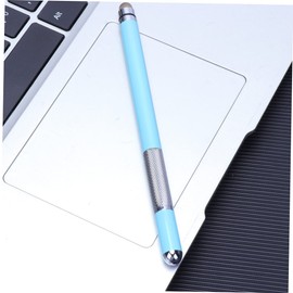 TEHAUX Capacitive Stylus Pen with Disc Tip Lightweight Metal Touch Screen Pen for Tablets and Phones for Drawing and Note Taking Compatible with All Capacitive Devices Blue