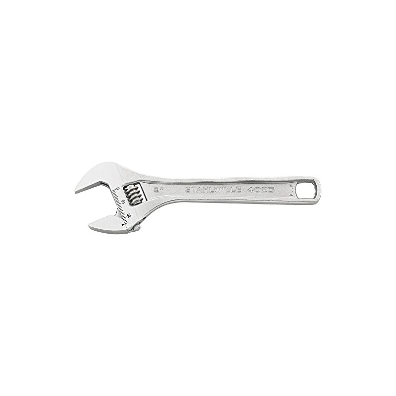 STAHLWILLE No. 4025 Single Open-Ended Spanner Adjustable Size 10 Max.