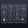 Multifunctional Bike Cycle Speedmeter Wireless Bicycle Speed Meter with Light