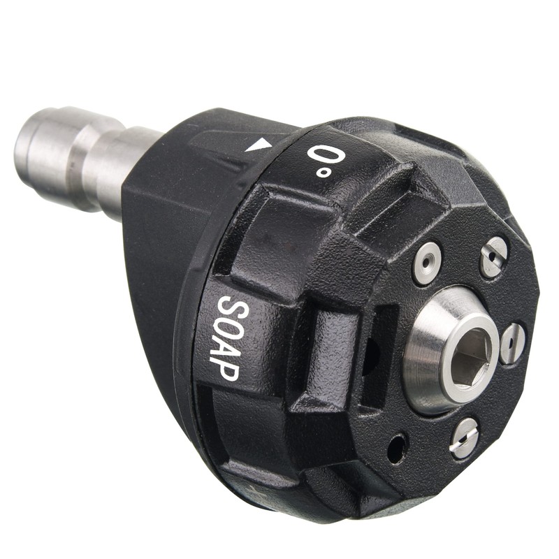 JOEJET Pressure Washer Nozzle Tips, 6-in-1 Quick Changeover, Adjustable Pressure