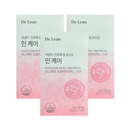Dr. Lin Incare Vaginal Health Probiotic Respecta 2g x 30 Packets 3 Boxes - DL - / 닥터린 인케어 질건강 유산균 리스펙타 2g x 30포 3박스-DL-