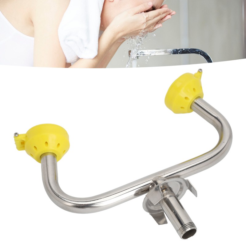 Emergency Eye Wash Station Faucet Wall Mounted Portable Reliable First