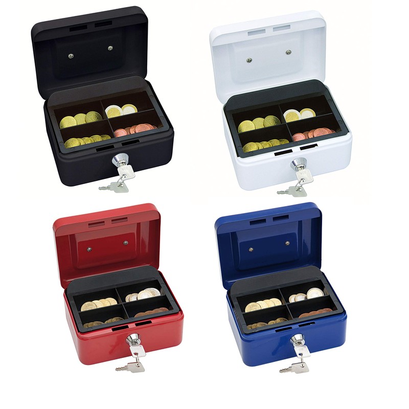 Wedo 145 102X Cash Box in Red Size 1-15.2 x