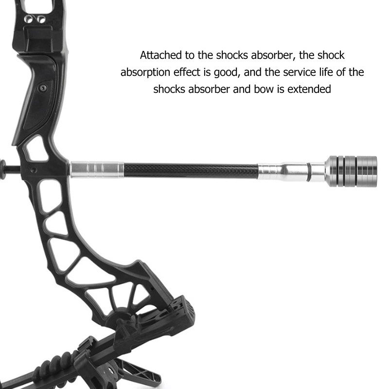 Bow Stabilizer, Weights Balance Bar Counterweight Kit Archery Bow Stabiliser