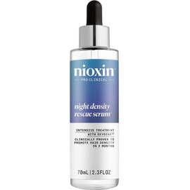 Nioxin Night Density Rescue Sérum Nocturno para Densidad y Grosor del Cabello, con Cafeína y Jengibre, 70 ml