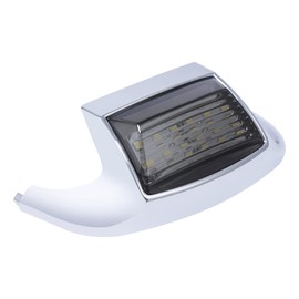 TCT-MOTORPARTS Front Fender Tip Light Smoke Len For Harley Ultra Classic Electra Softail Glide