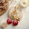 Cherry Keychain Bag Purse Charms For Handbags Cherry Accessories Mothers