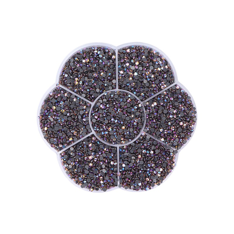 14400pcs Rhinestones Shiny Transparent Decorative Nail Art Accessories for Clothes