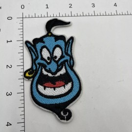 Aladdin Genie Never had a Friend like me Embroidered Hard Rock Band Patch #260