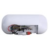 Rockville RMH200W Single DIN Marine Radio Waterproof Gimbal Housing White