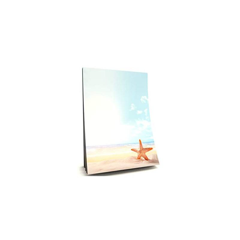 Notepad A5 | Beach Holiday Motif Paper Pad | Starfish