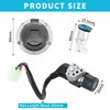 Tektall Ignition Switch Fuel Gas Cap Key Lock Set 35010-K26-B03