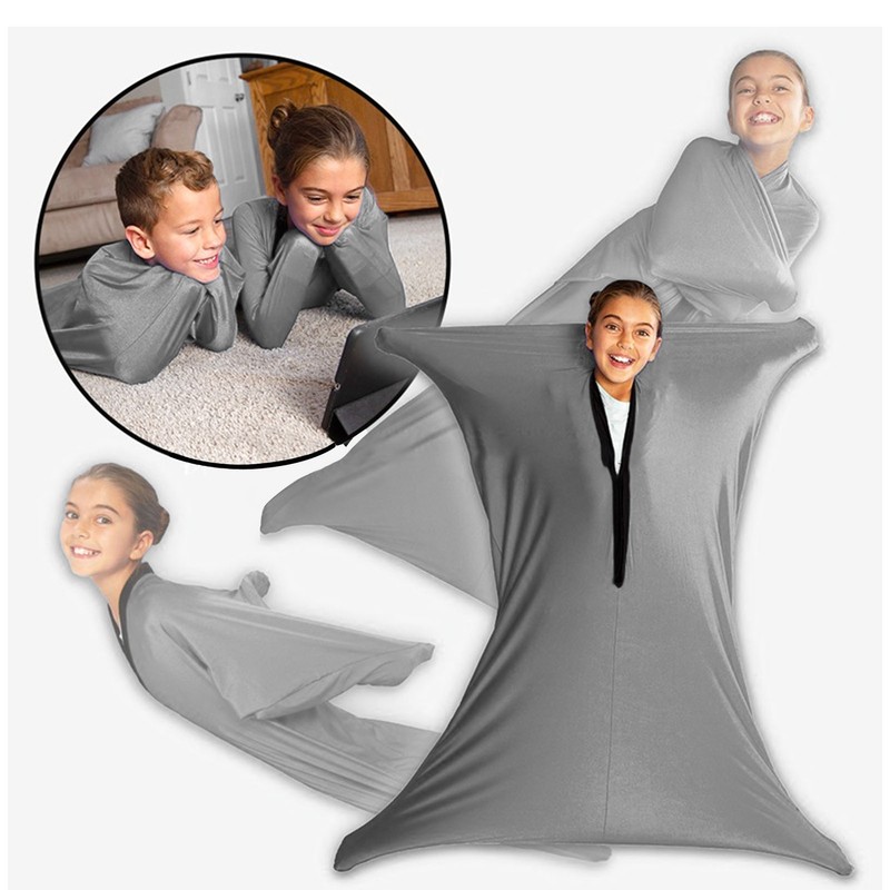 Dynamic Movement Sensory Sock Grey Self Calming Movement Sensory Body