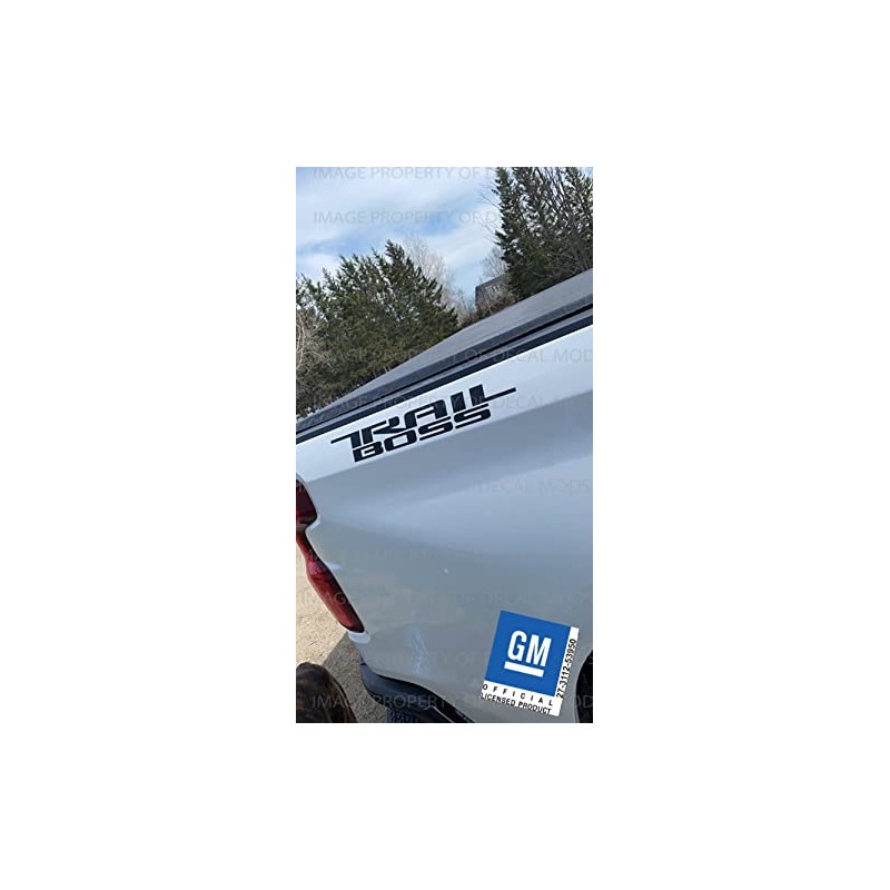 Decal Mods Trail Boss Replacement Decal Sticker for Chevy Silverado