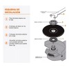 Truper Esmeriladora 4 1/2'' Ind. 1,200 W Truper 12873 Color