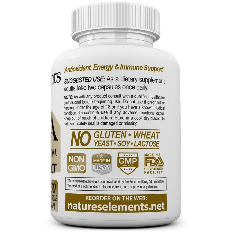 Natures Elements Chaga Mushroom – Pack of 3 – 10:1