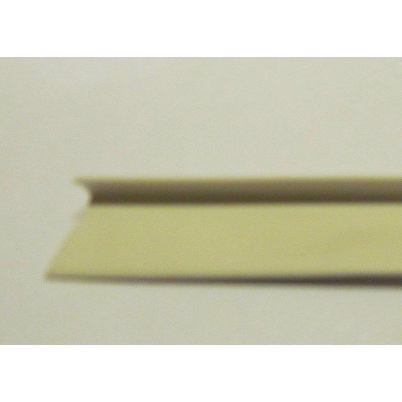 Fortis 20 Feet Cream Flexible Reverse Cove Cabinet Molding Trim