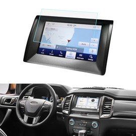 LUWU - Protector de visualización para Ford Ranger 2019-2023 de 8 pulgadas, accesorios para Ford Ranger, protector de navegación, protector de...     
