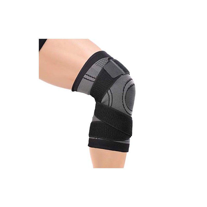 Knee Brace Support for Men Women Knee Compression Sleeve Non-Slip