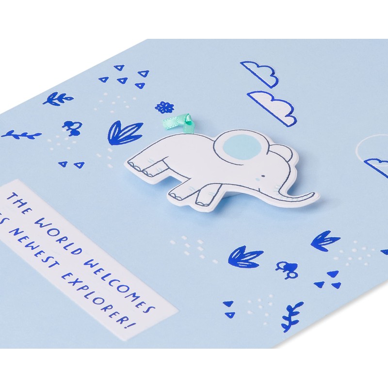 American Greetings New Baby Boy Card (Happy Discoveries)