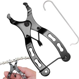 YUEMING Bicycle Chain Splitter, Bicycle Chain Pliers Bike Tensioner Chain Pliers Bicycle Chain Tool Portable Bicycle Chain Pliers with Chain Hook for Road Bike Sports Bike Bicycle Mountain Bike