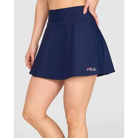 FILA Women's Classic 2.0 Skort, New Navy, X-Small Short