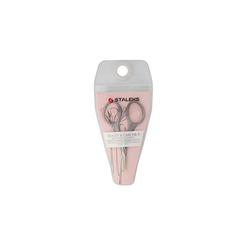 STALEKS - Tijeras de cutícula mate BEAUTY & CARE 10