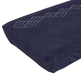 NoJo Teepee - Funda para cambiador, color azul marino, rojo, marfil