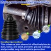 Axle CV Boot Repair Kit 2 Pack (19mm-24mm) – Silicone