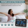 DreamSky Large Digital Clock with Date and Day of Week