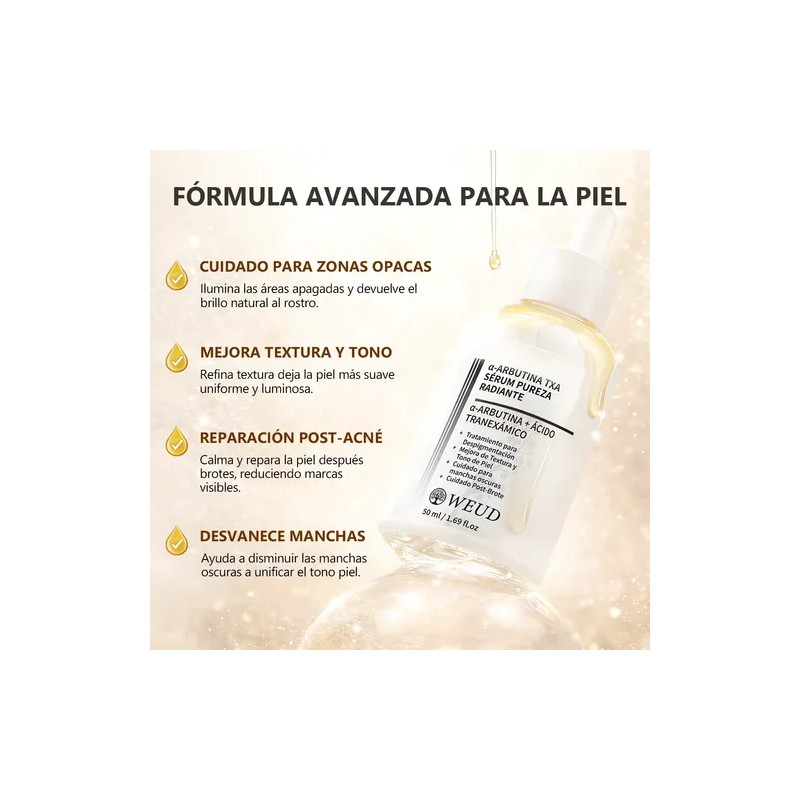 2pzs Weud Sérum Aclarante Antimanchas Arbutina Y Txa 50ml
