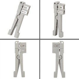 CHB Grey Cable Peg Stripper Adjustable Blade Cutter Fibre Optic Coax Cat5 Cat6 UTP Power CATV Optical Fiber Blade Slitter Wire Jacket Hand Cutting Tool