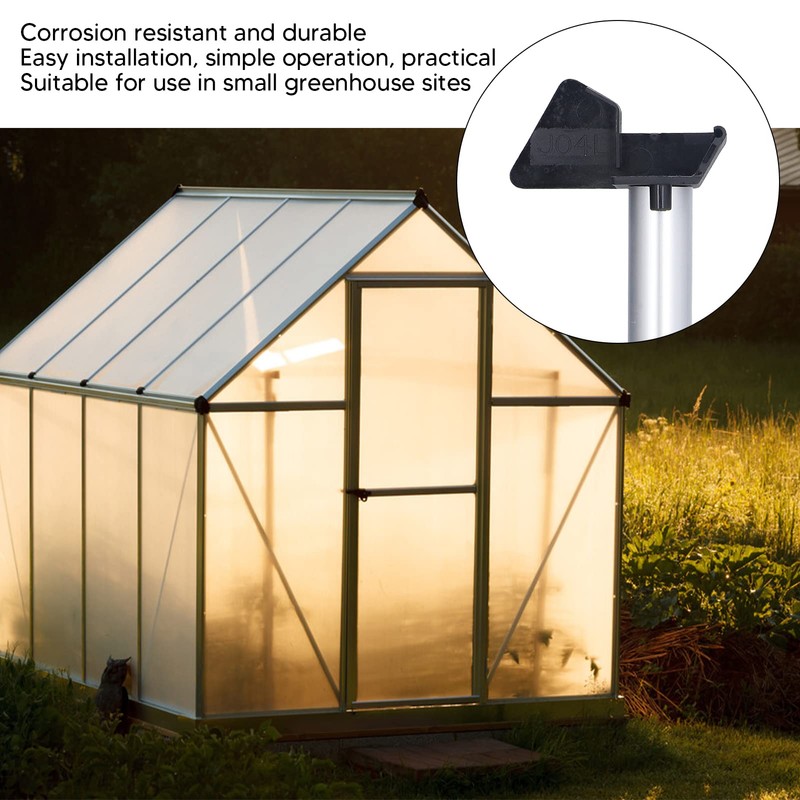 Fdit Rainwater Drainage Kit, Greenhouse Rainwater Gutter Water Butt Down