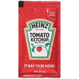 Heinz Ketchup Single Serve Packet (0.25 oz Packets, Pack of 750)