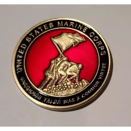 Coins For Anything United States Marine Corps "Semper Fidelis" Battle of Iwo Jima - Challenge Coin