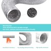 Cenipar Dryer Vent Hose-4 inch Ducting Vent Hose Flexible Aluminum