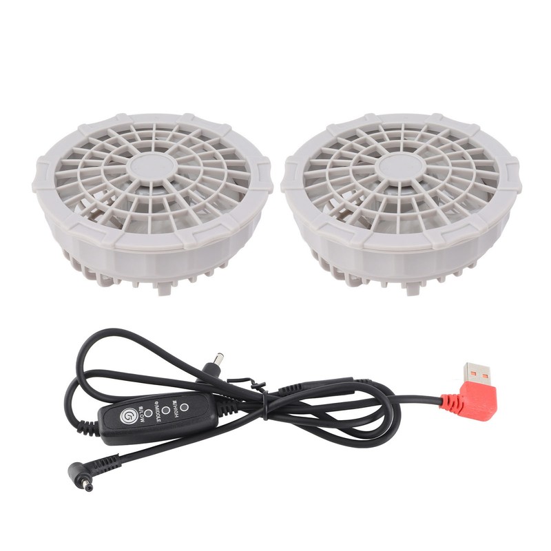 5V Wearable Cooling Vest Fan USB Air Conditioned Clothes Fan