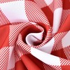Essifunia Essifunia Waterproof Checkered Tablecloth Fabric - Rectangle 58x84 Inch