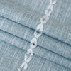 Rustic Embroidery Table Runner Grey 13x72 Inch Rectangle Washable Table