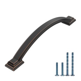 AOOTOCH 10 Pack 5 inch Cabinet Pulls Oil Rubbed Bronze Cabinet Handles Drawer Pulls for Kitchen Cabinet Cupboard