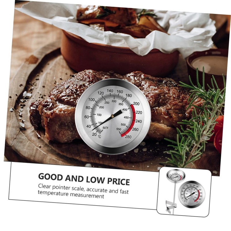 Outanaya Stainless Steel Meat Thermometer Probe for BBQ Cooking Accurate
