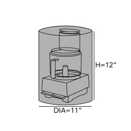 Covermates Keepsakes - Blender Cover – Dust Protection - Stain Resistant - Washable – Appliance Cover, Red