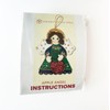 MerryStockings Felt Ornament Kit, Collectible Angels Series, DIY, Sequins, Beads,