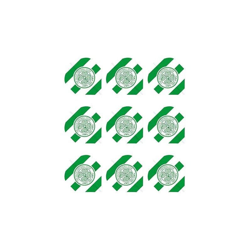 F2055 Celtic Dart Football Club Flights - 3 Sets (9