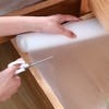 Cut-out cupboard, kitchen drawer, non-slip mat, drawer mat, transparent mat,