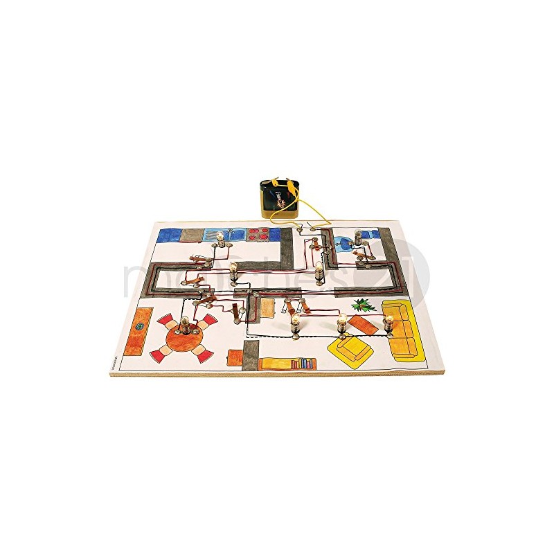 matches21 Home Electrical Installation Kit for Children Workset Craft Set